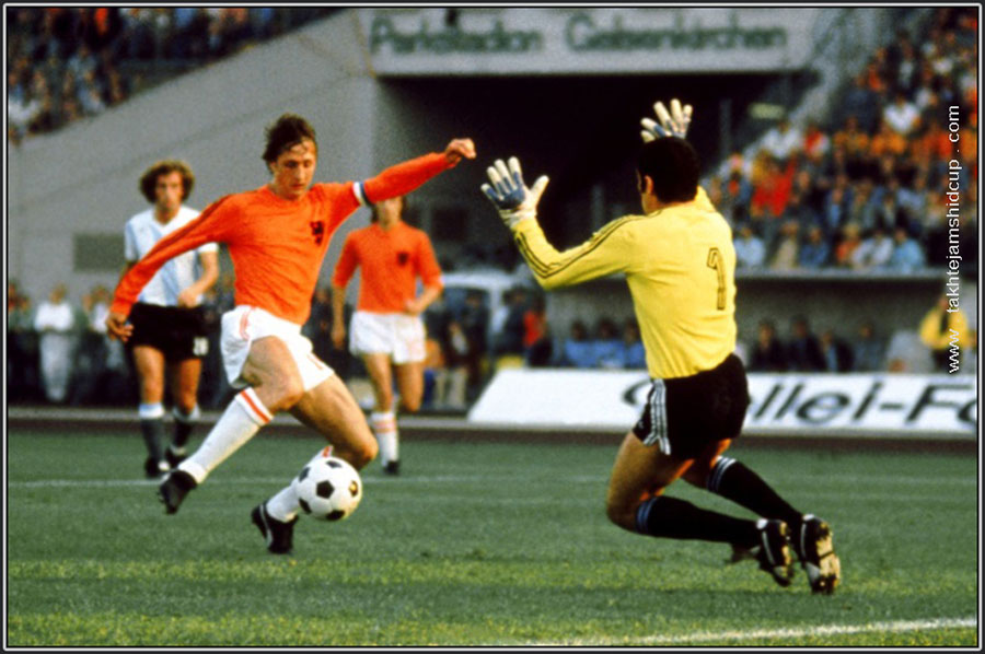 یوهان کرایف  هلند و آرژانتین جام جهانی ۱۹۷۴