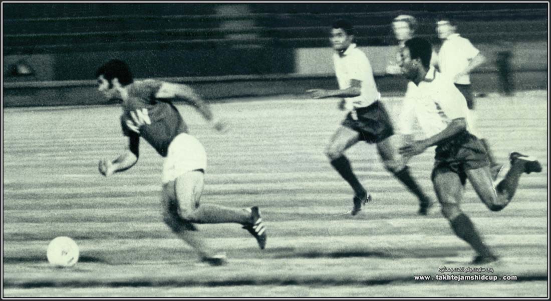  Iran vs Portugal 1972 INDEPENDENC CUP Majid Halvaei