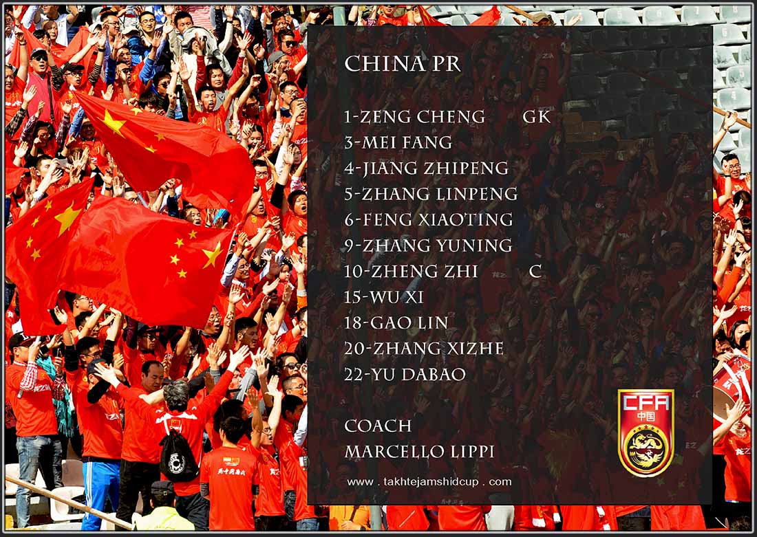  China World Cup 2018 Asian Qualifiers