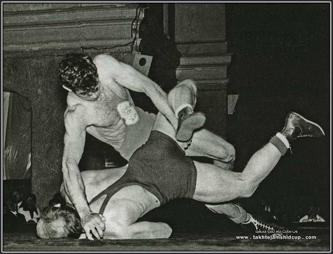  Emam-Ali Habibi & Olle Anderberg Wrestling at the 1956 Summer Olympics 67 kg freestyle