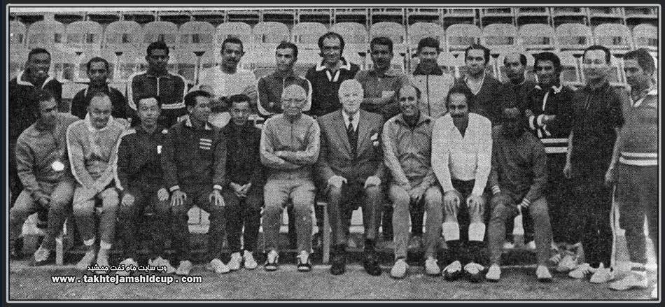  referees  Young Asian Football Tournament in 1973