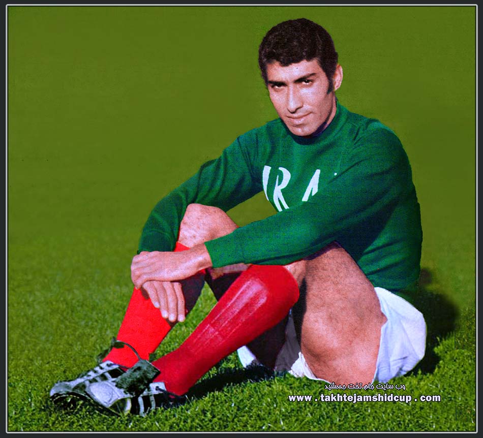  Captain of the Iran national football team Mostafa Arab - مصطفی عرب کاپیتان تیم ملی ایران مقدماتی المپیک مونیخ 1972