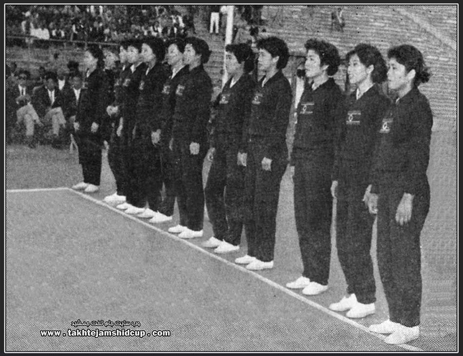  North Korean women's volleyball , an Olympic qualifying Tokyo 1964  북한 여자 배구 , 올림픽 예선 1964 도쿄 bughan yeoja baegu , ollimpig yeseon 1964 dokyo