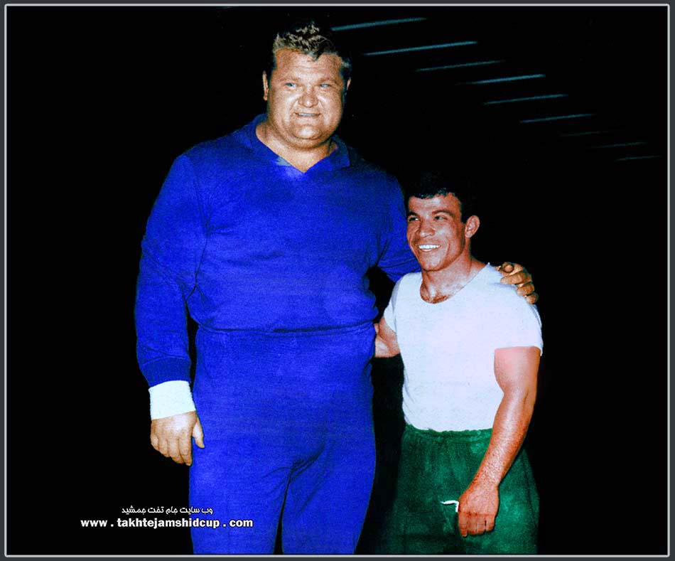 Leonid Zhabotinsky & Mohammad Nassiri 1964 Tokyo Olympics
