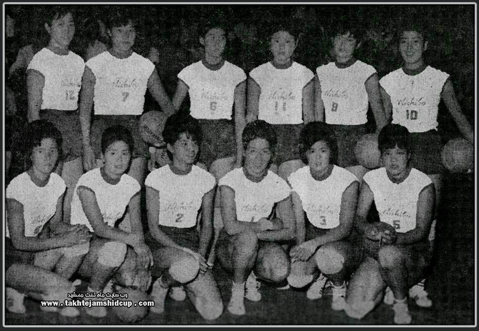 Japan women's national volleyball team in 1963
