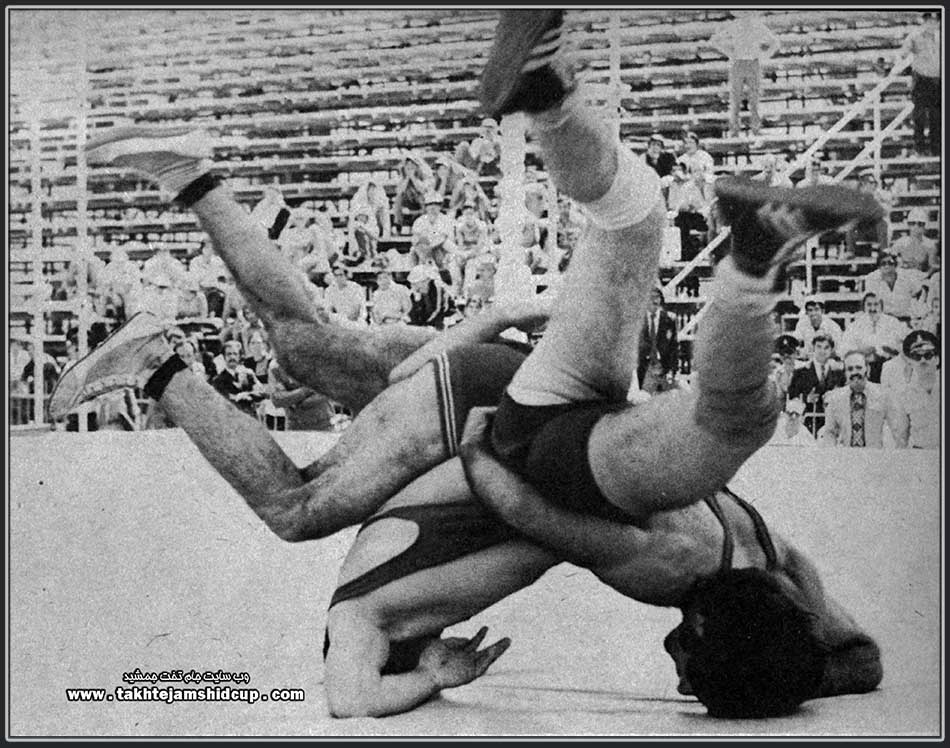 	 Mohsen Farahvashi & Megdiin Khoilogdorj  Freestayle 57 Kg World Championship FILA Wrestling 1973
