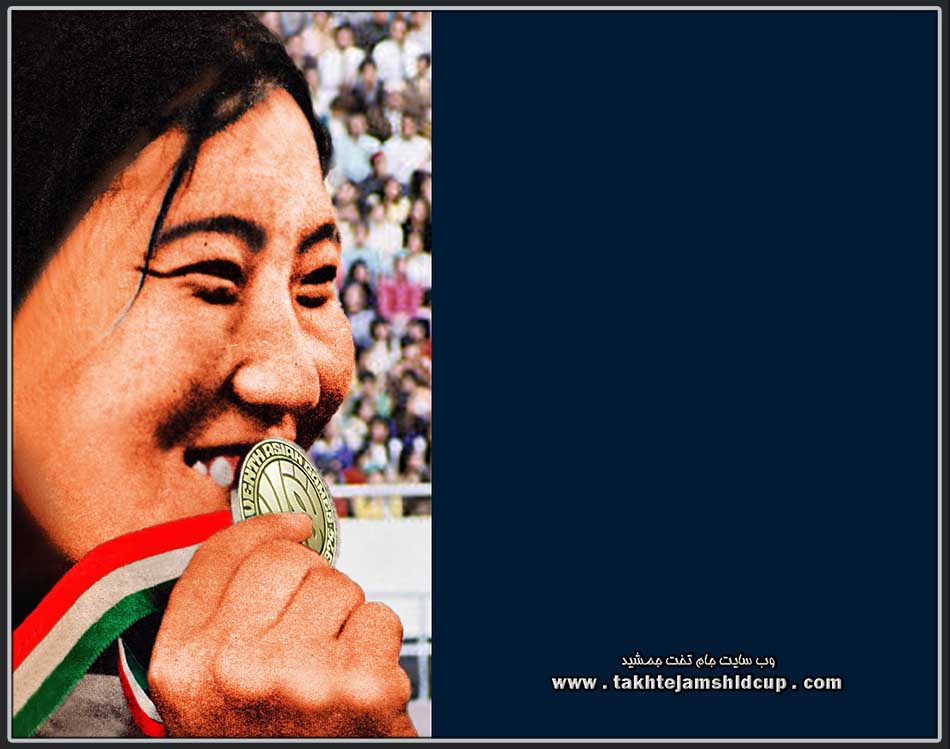 Paik Ok-ja ( South Korea ) champion Shot put asian games 1974