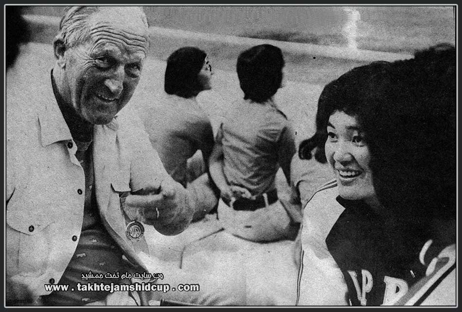 Professor Berno Wischmann - 1974 Asian Games
