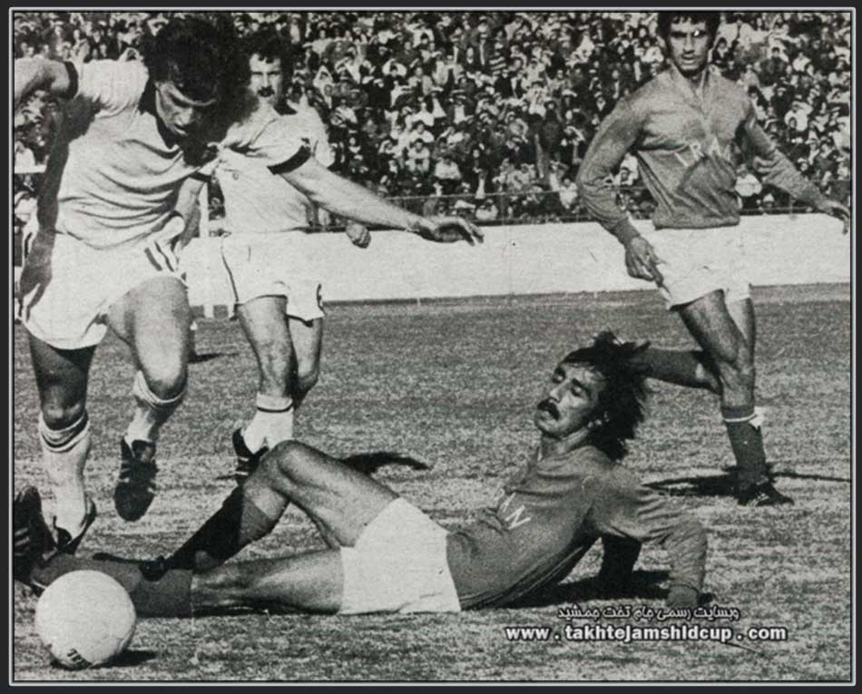Attila Abonyi and  Mehdi Lavasani  australia vs iran 1973 