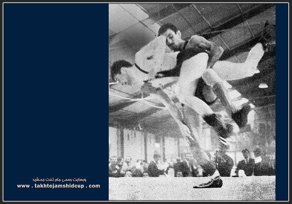 محمد علی فرخیان fila 1965 World Wrestling Championships Mohammad Ali Farrokhian 57 kg