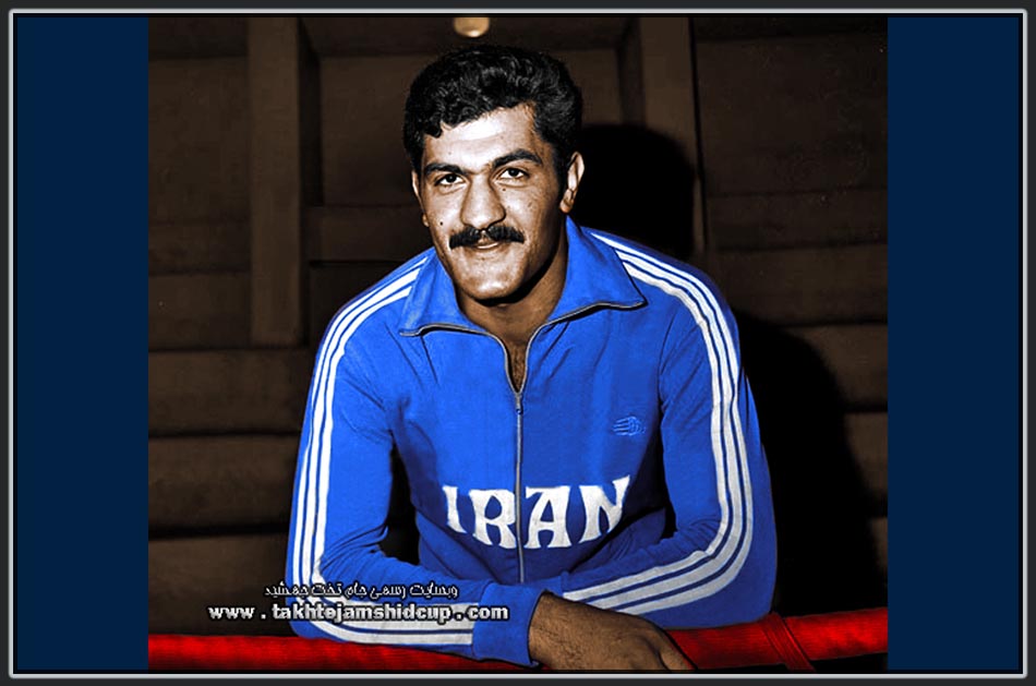 مسعود حاج رسولی قهرمان وزن + 81 کیلوگرم آسیا 1971 Masoud Hadjrassouli 81+ Asian  Amateur Boxing