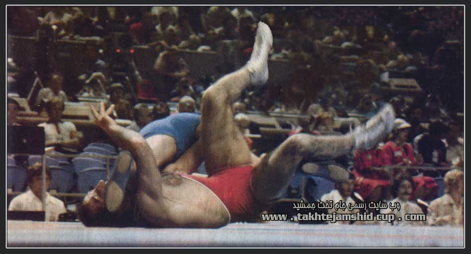 منصور برزگر المپیک مونترال 1976   74kg Freestyle Wrestling   Summer Olympics