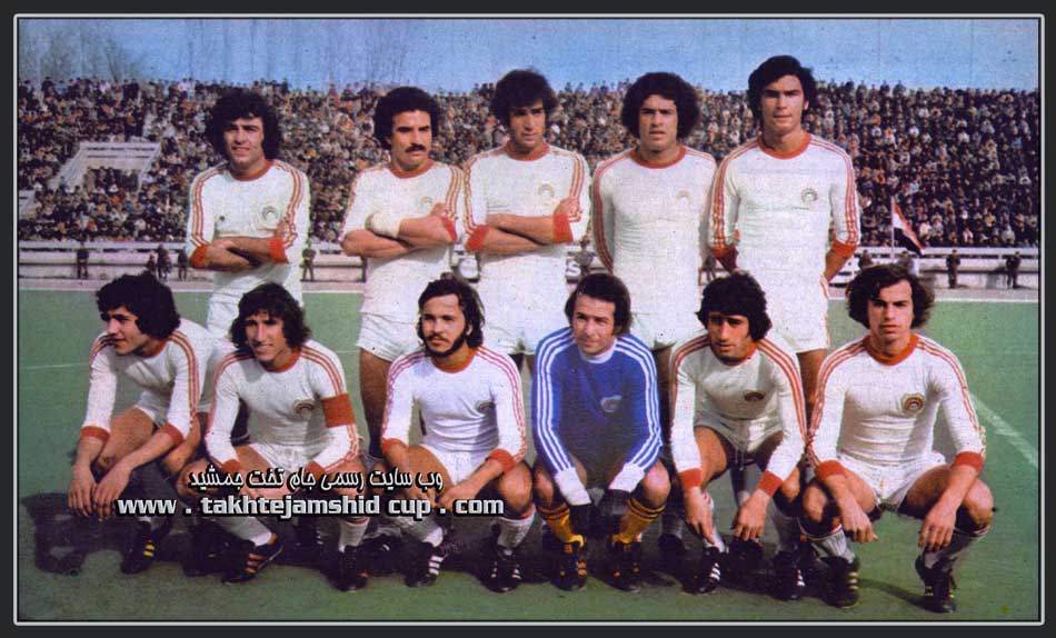 Syria's national team in 1977